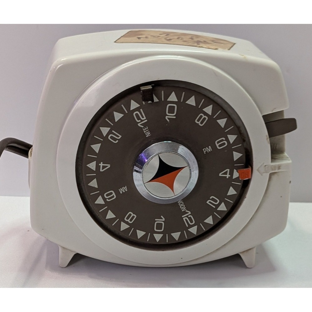 Intermatic Time-All A211-6 Appliance Timer Vintage White Good 15A 1875W USA